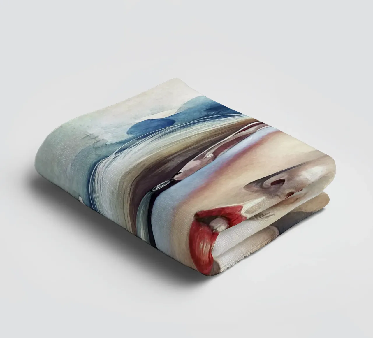 Scarlett Johansson in acquerello asciugamano da bagno da 🎁 ARTVI-SHOP