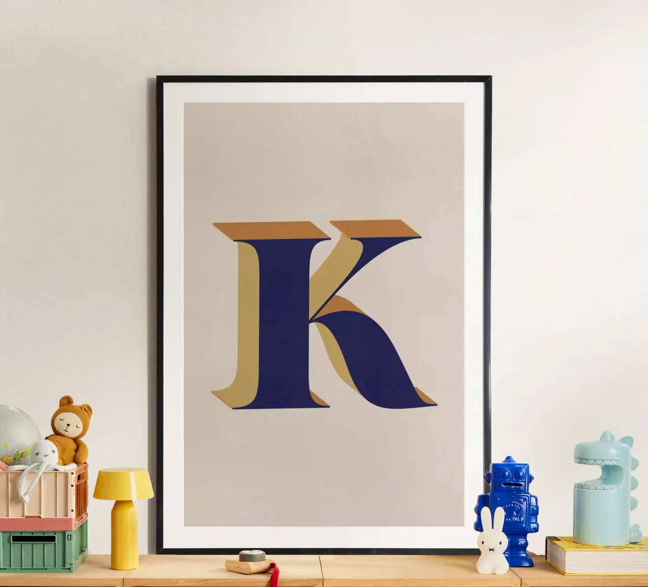 Blue K poster da daylight design studio