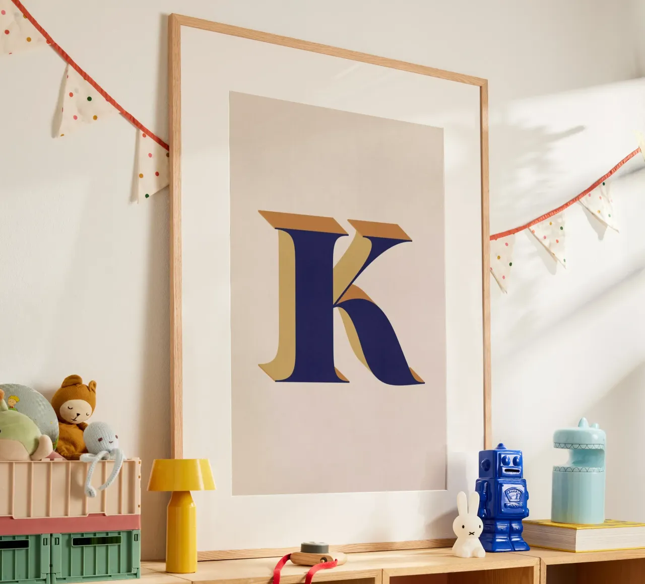 Blue K poster da daylight design studio