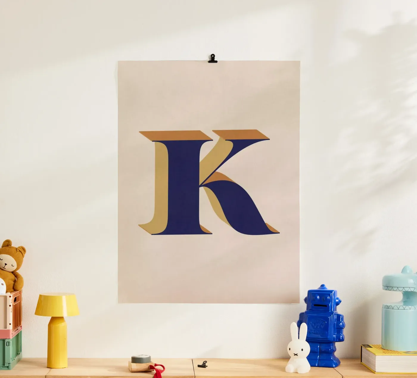 Blue K poster da daylight design studio