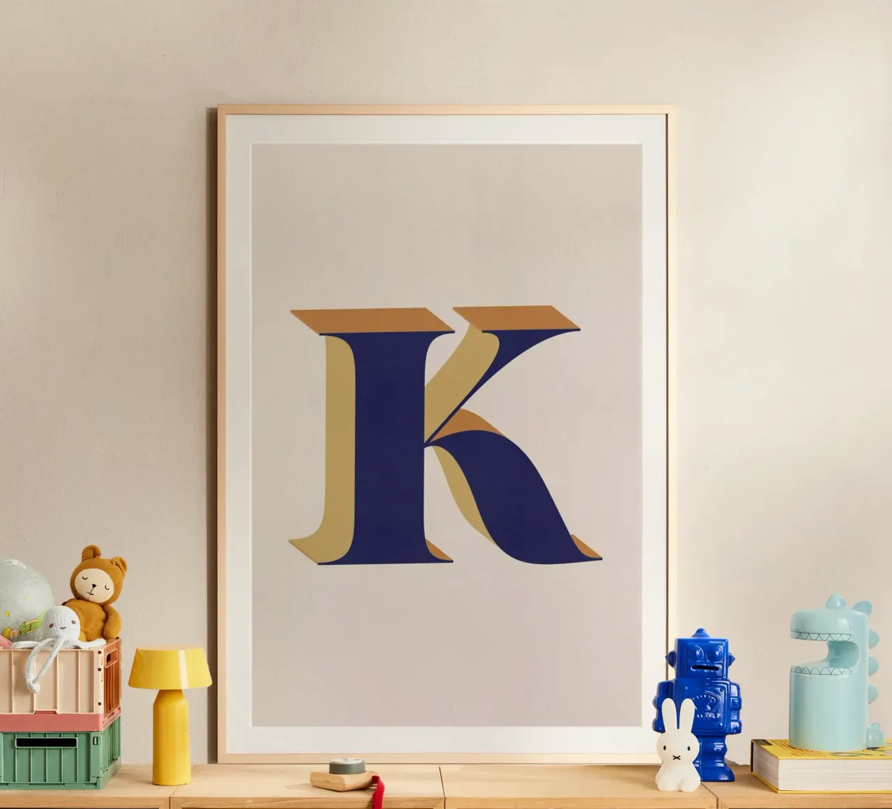 Blue K poster da daylight design studio