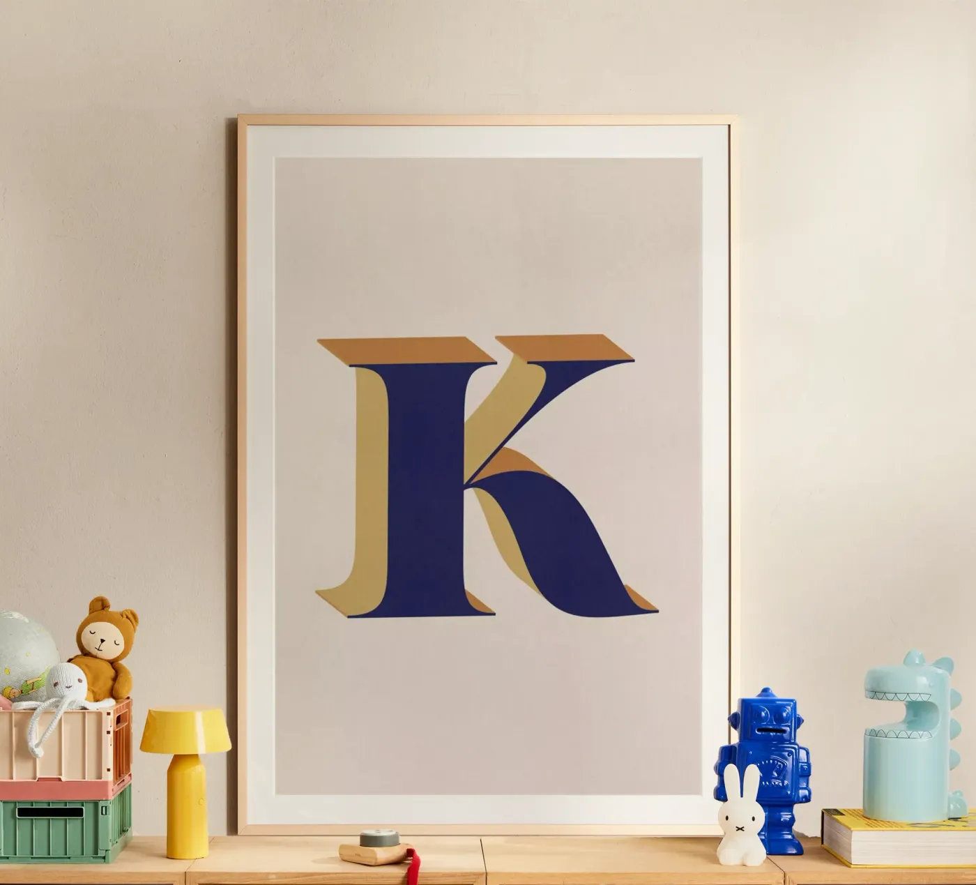 Blue K poster da daylight design studio