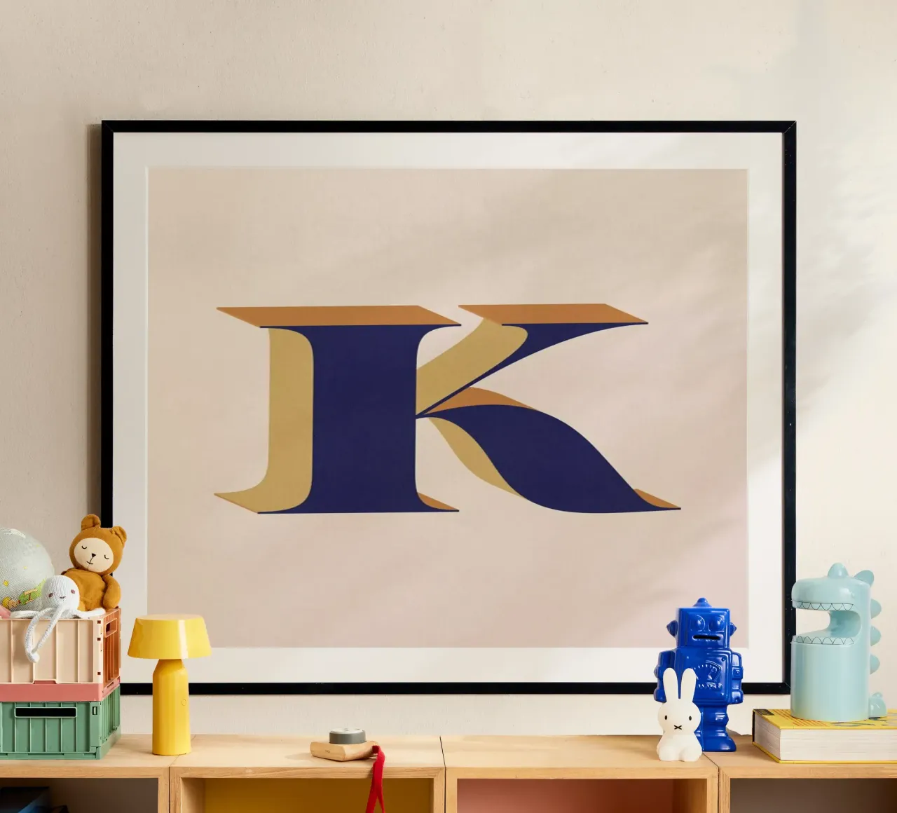 Blue K poster da daylight design studio