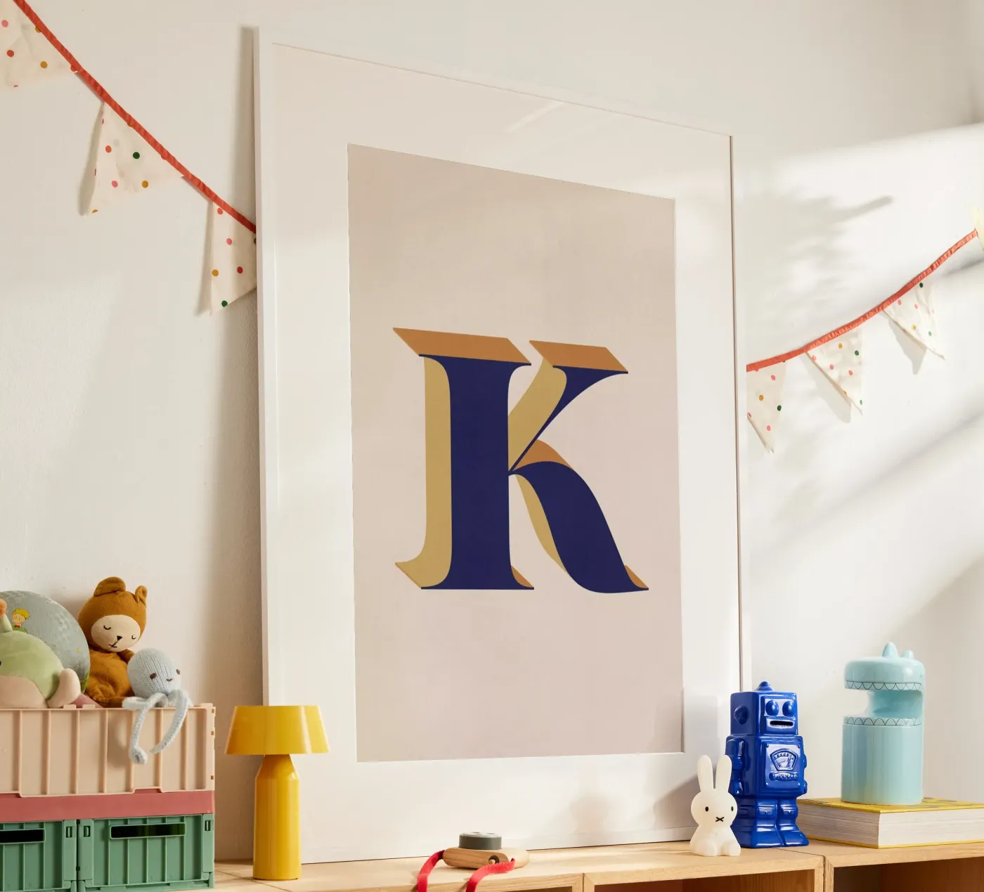Blue K poster da daylight design studio