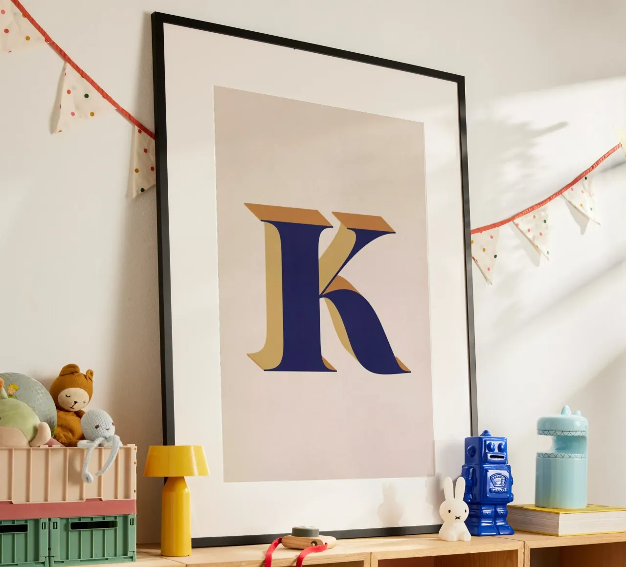 Blue K poster da daylight design studio