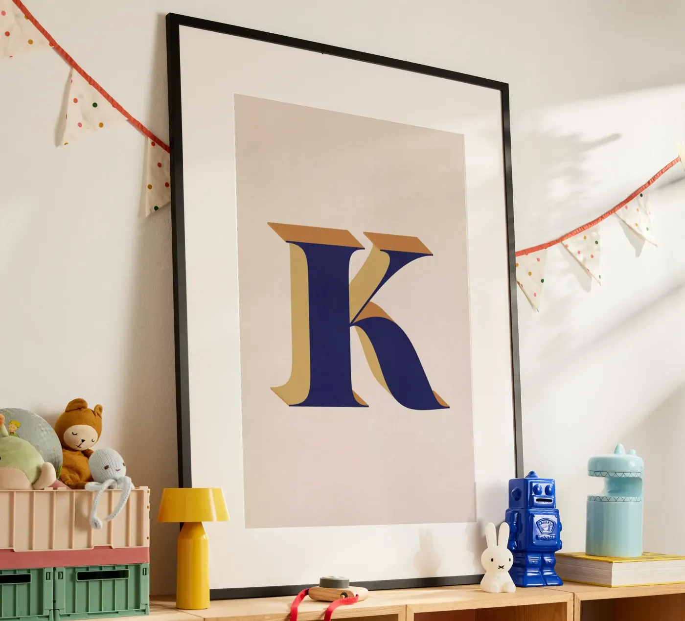 Blue K poster da daylight design studio
