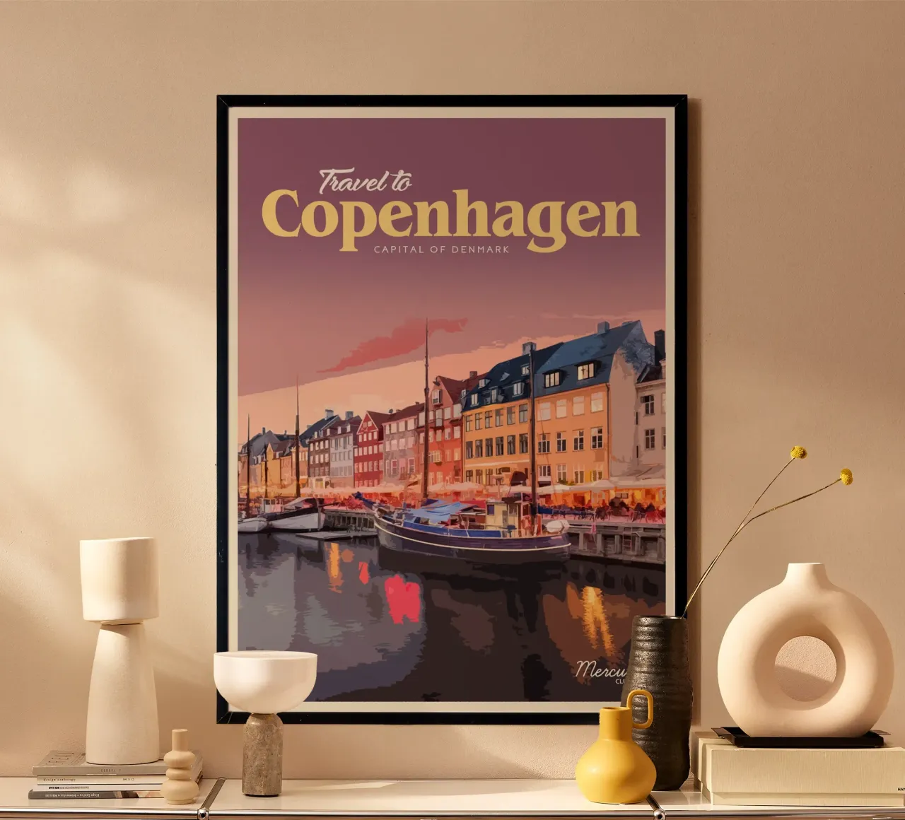 Viaggio a Copenaghen poster da Mercury Club