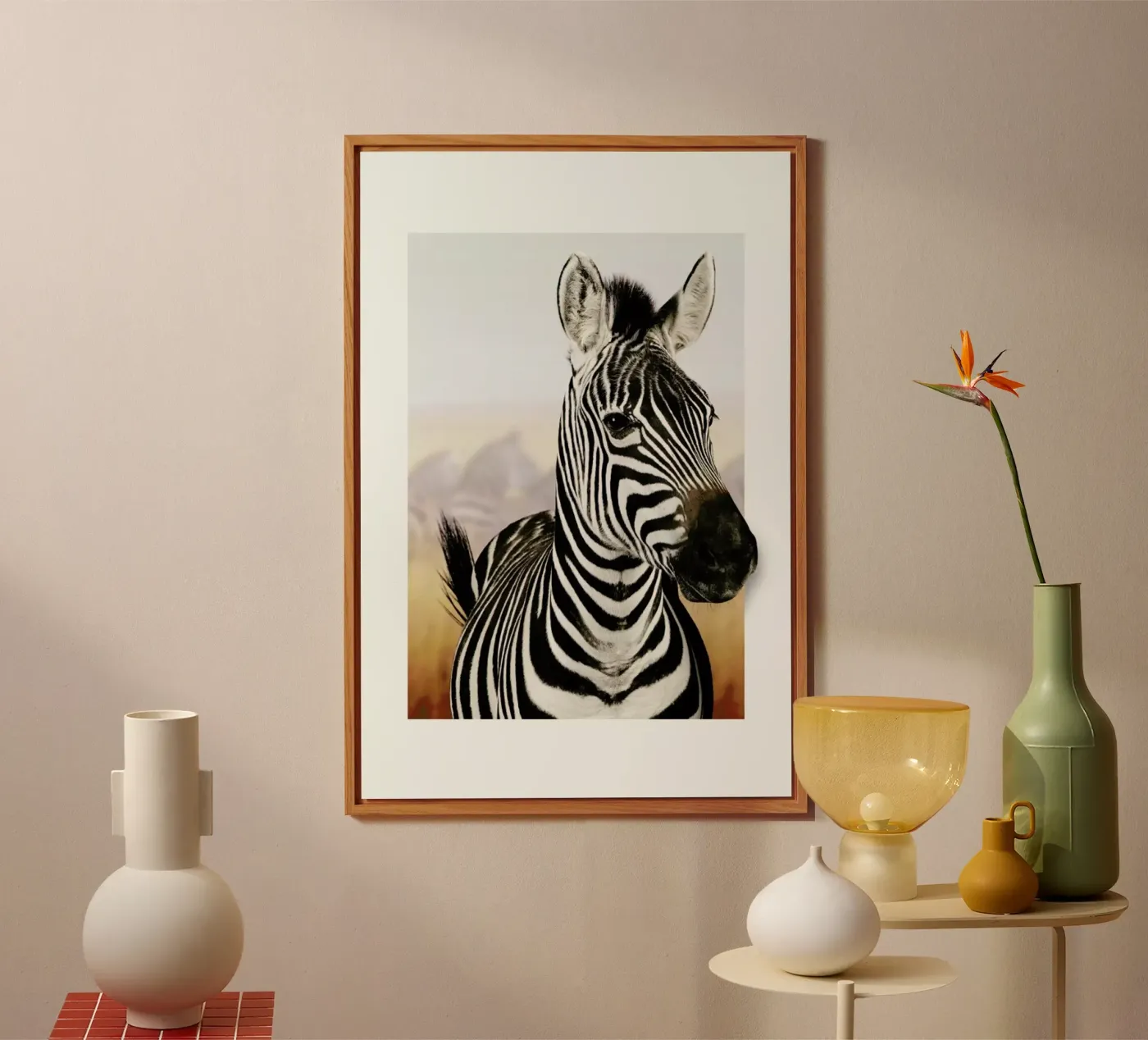 ZEBRA forex plate by JONAS LOOSE KIDS