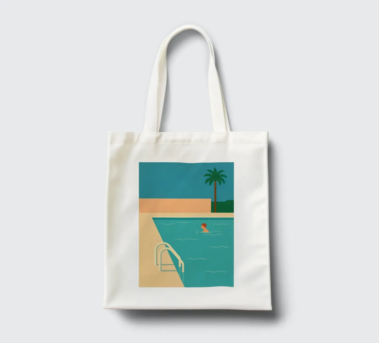 Minimal Pool borsa in juta da Gypsy Galleria