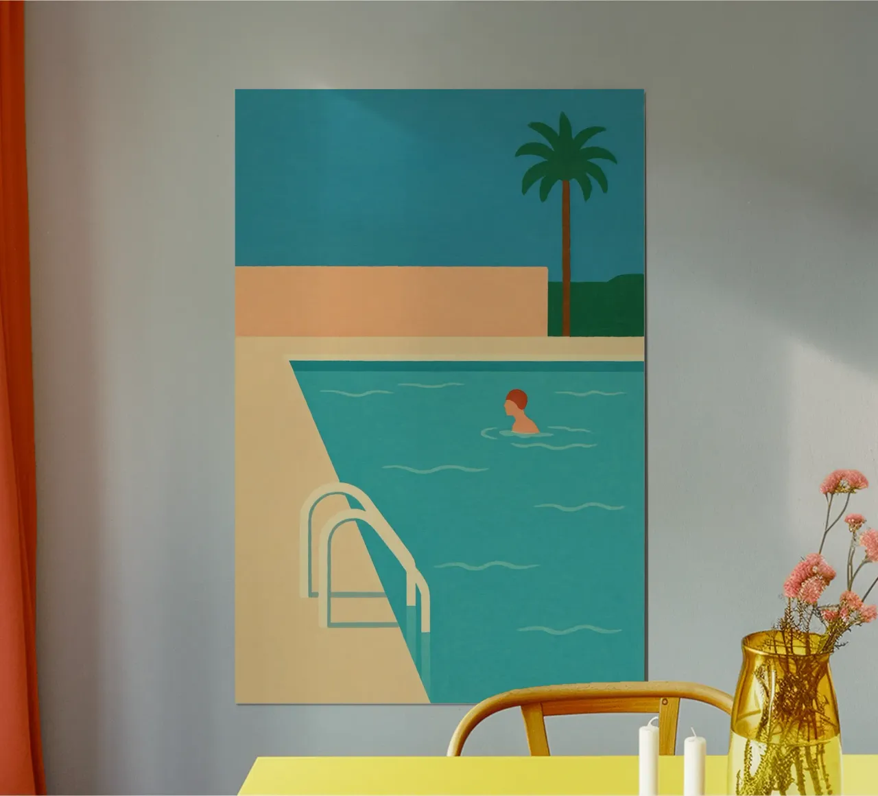 Minimal Pool poster by Gypsy Galleria