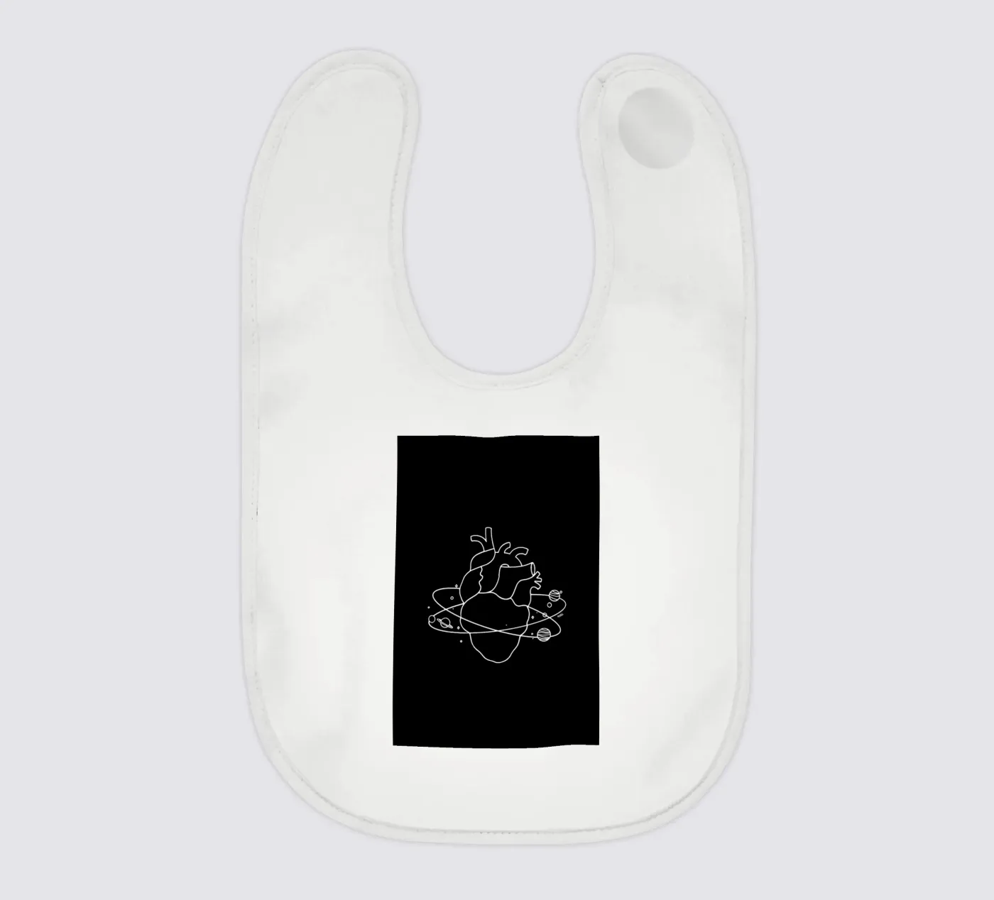 Heart Space bavaglino da Ninhol