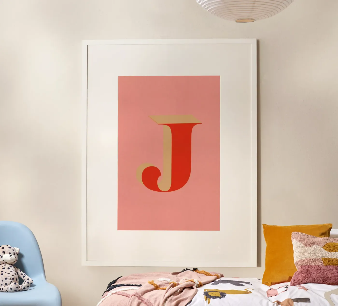 Red J poster van daylight design studio