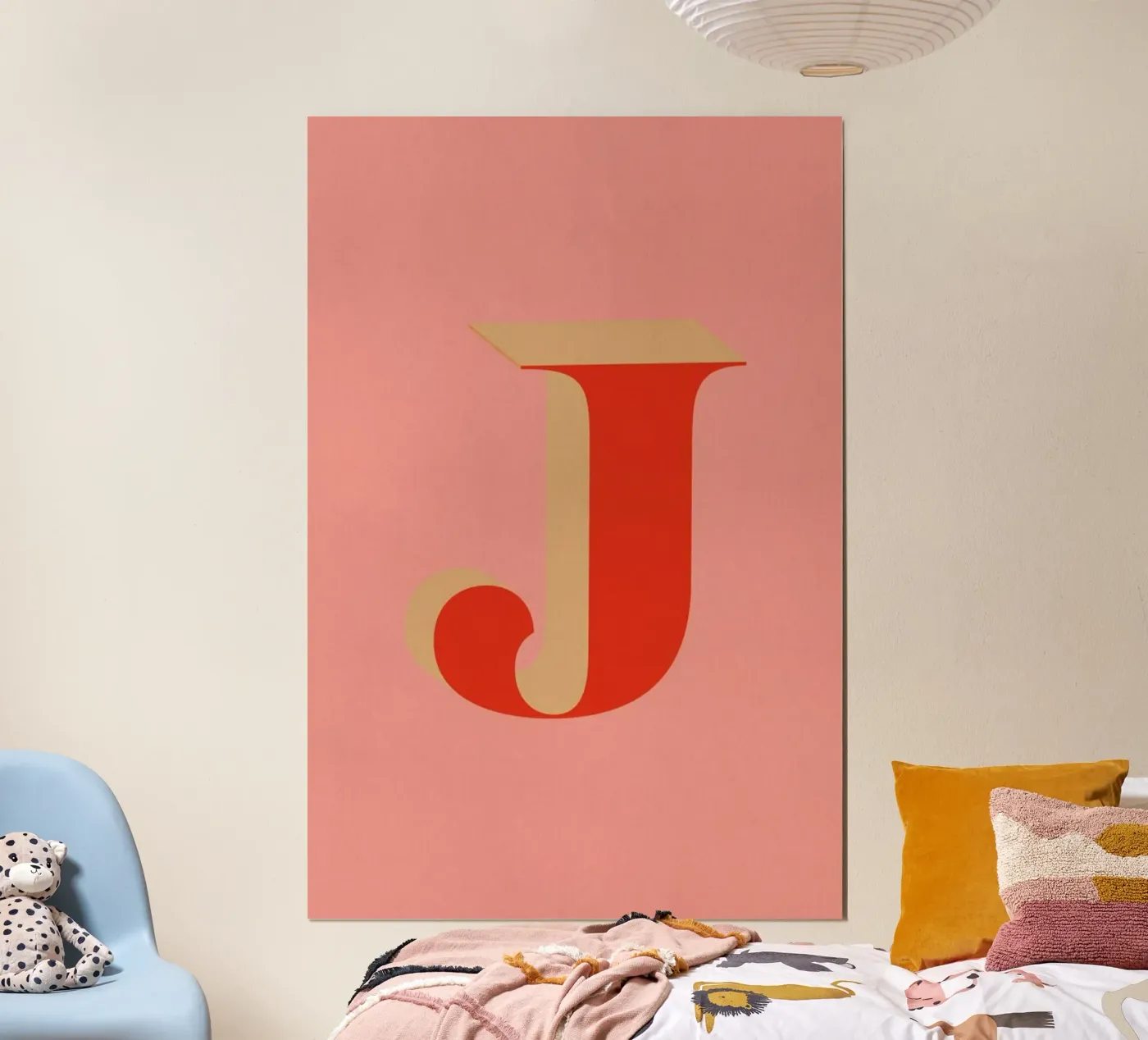 Red J poster van daylight design studio