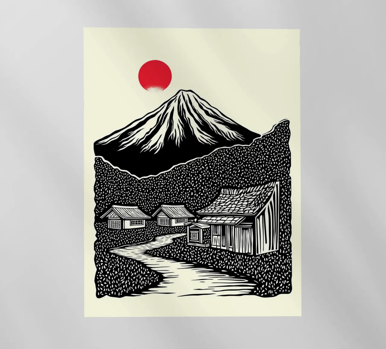 Path to Fuji pellicola backlit da Indigo Rain