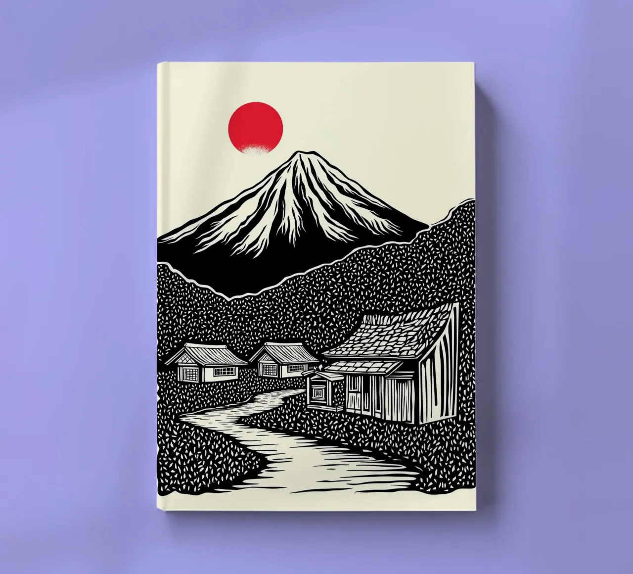 Path to Fuji notebook by Indigo Rain