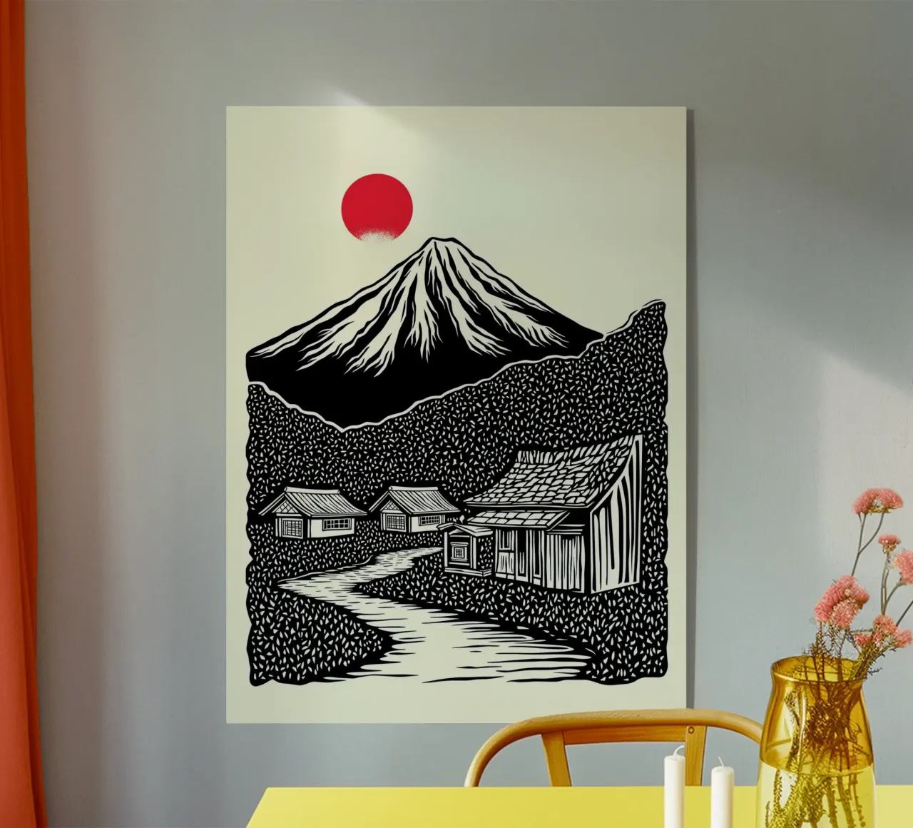 Path to Fuji plexiglass da Indigo Rain