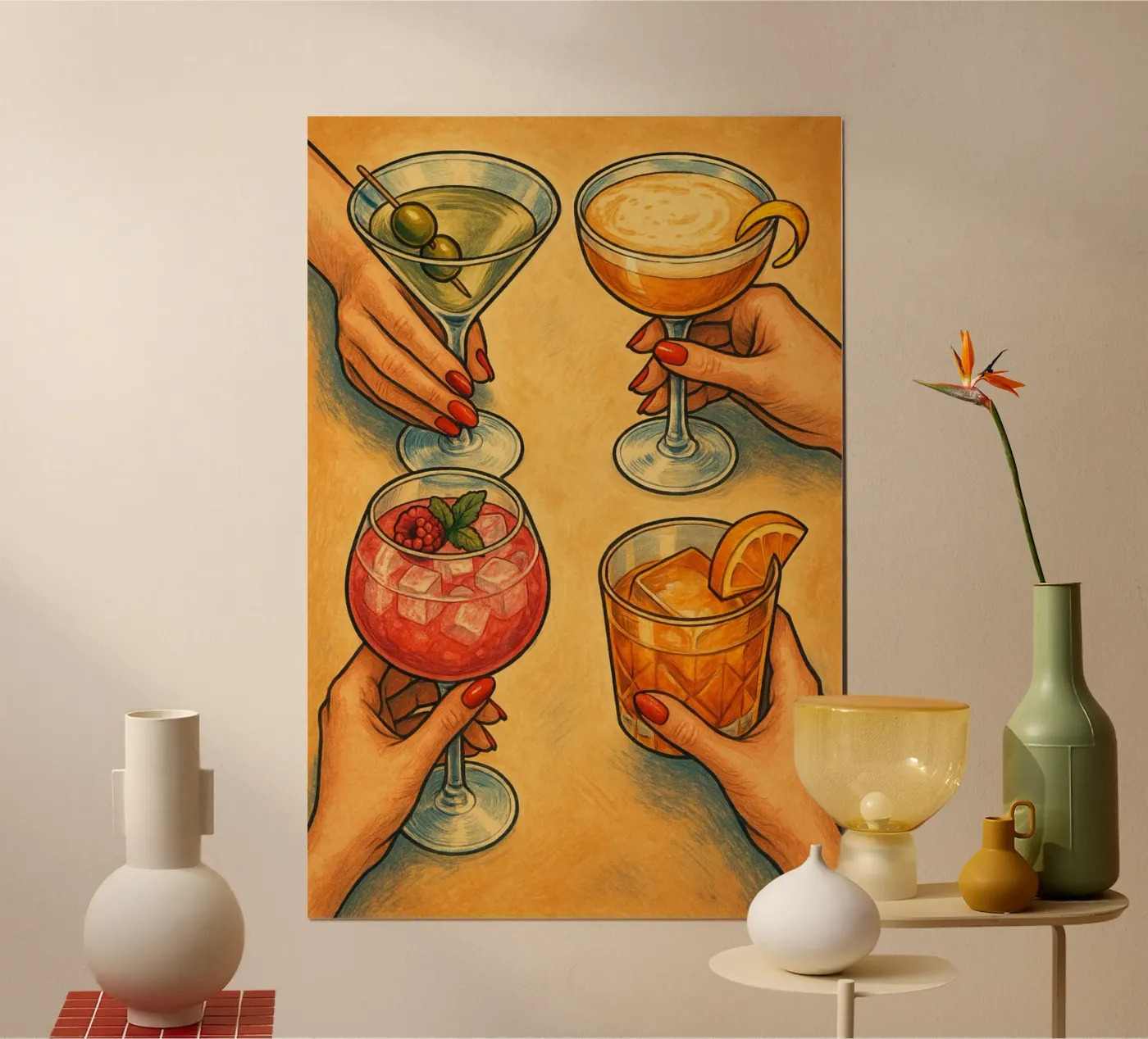Cheers! poster da Gypsy Galleria