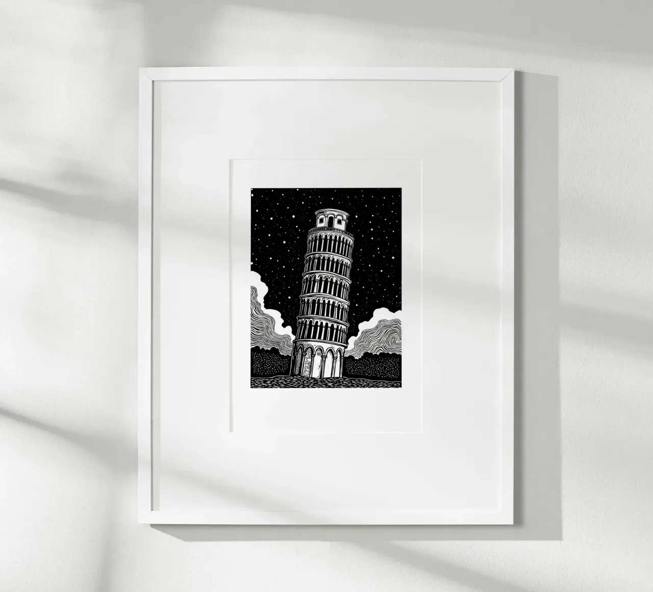 Midnight in Pisa poster da Indigo Rain