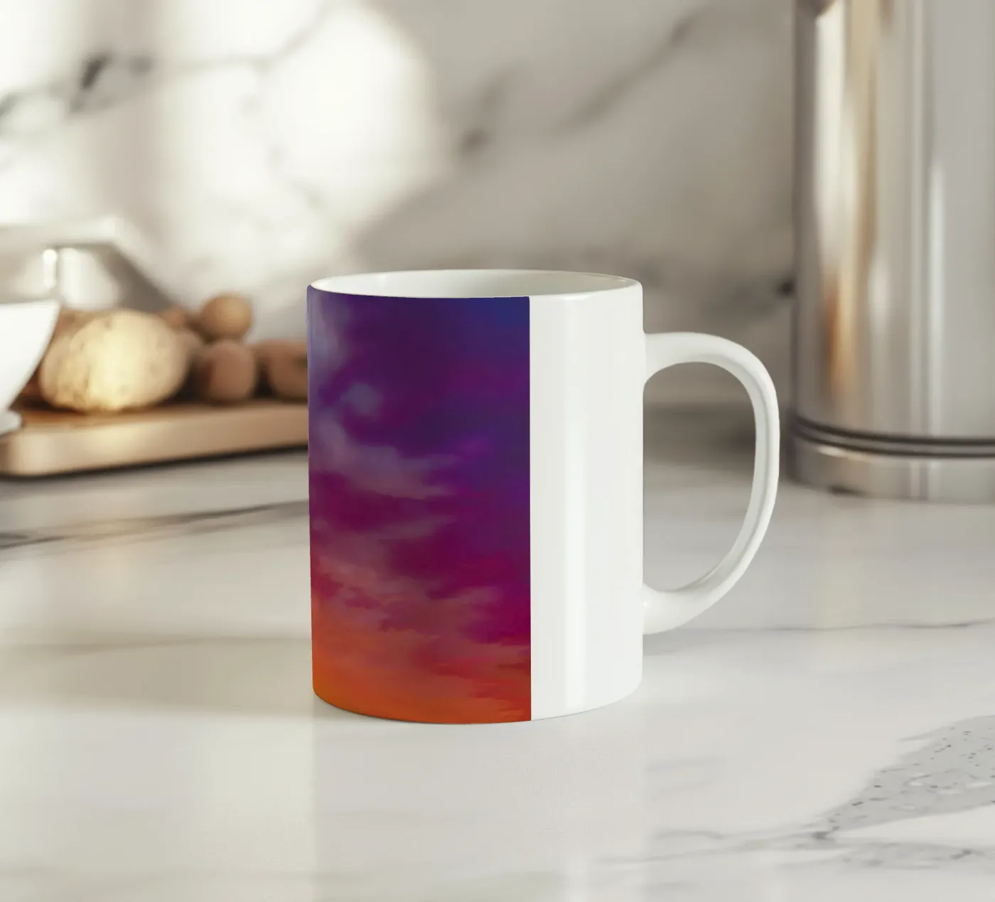 Sunset #1 ceramic mug by Tal Paz-Fridman