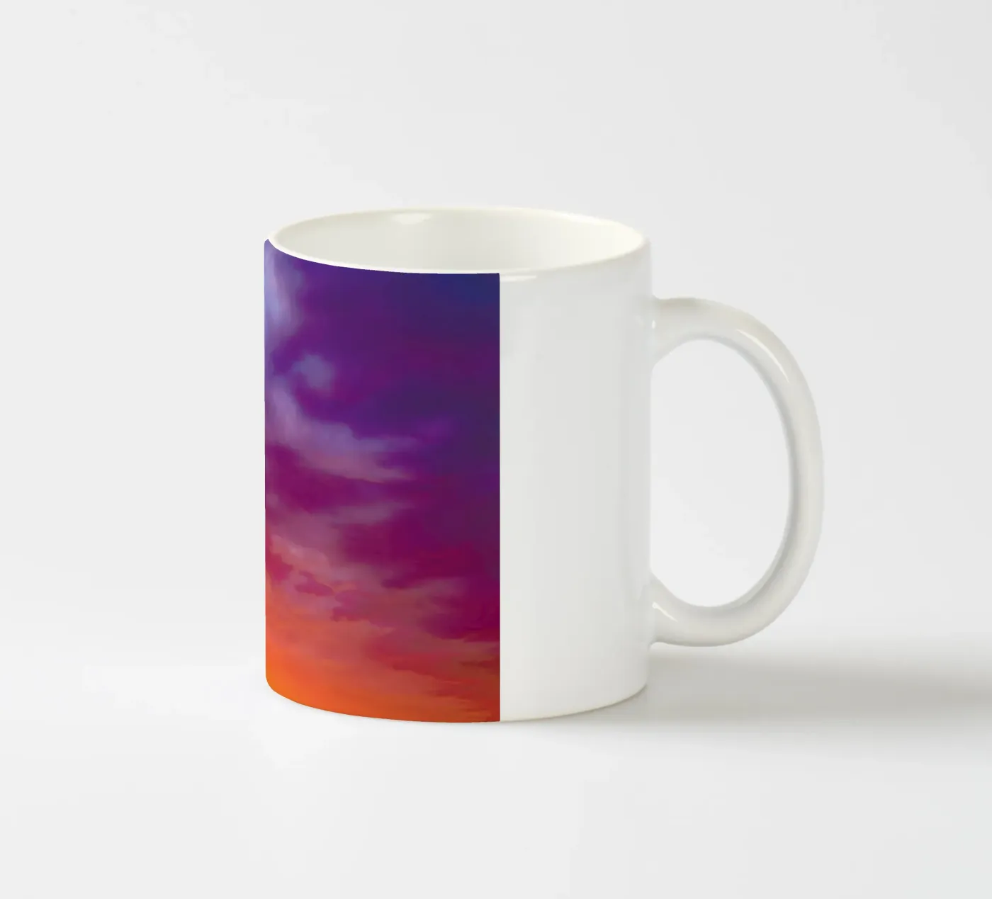 Sunset #1 ceramic mug by Tal Paz-Fridman