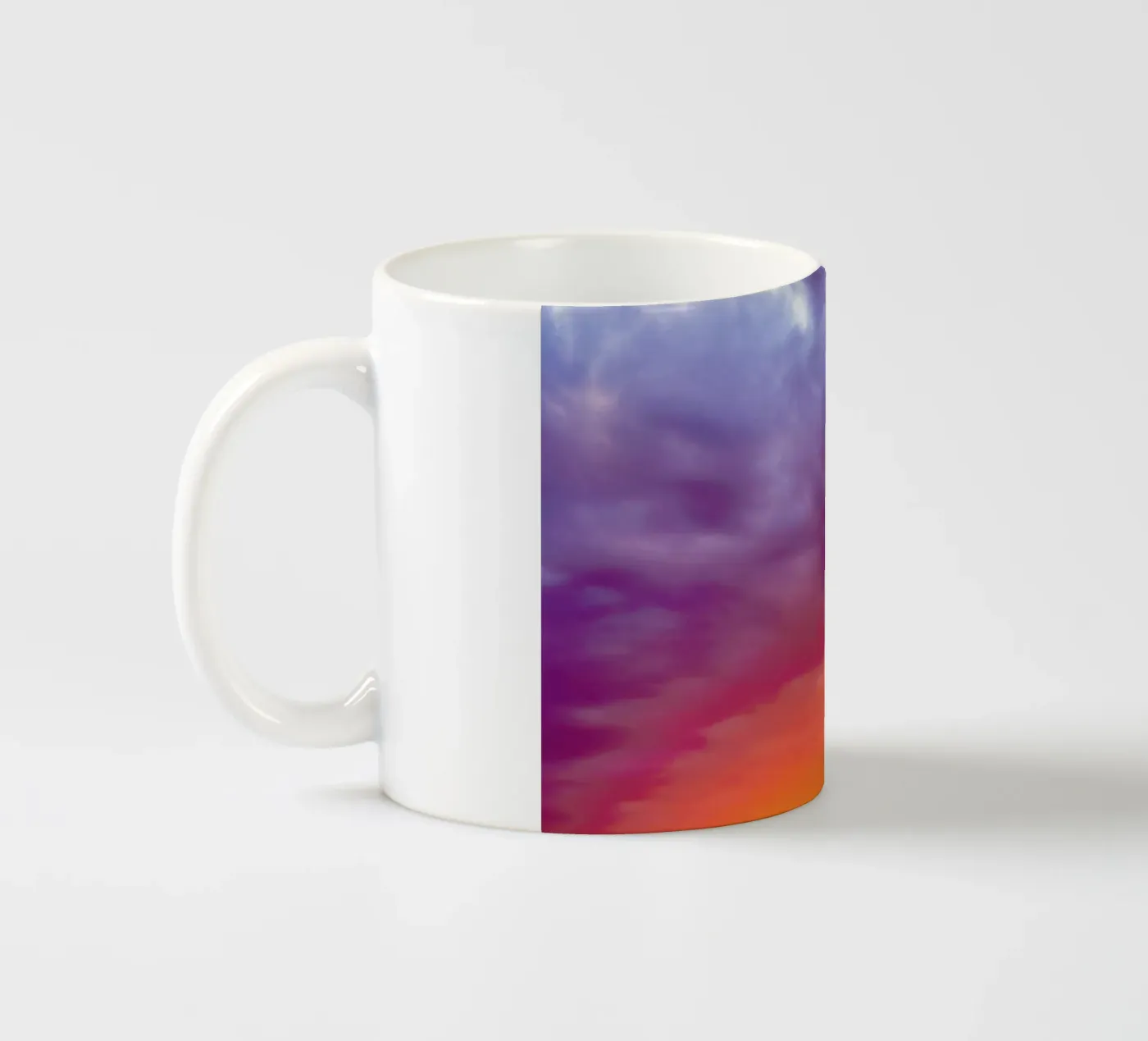 Sunset #1 ceramic mug by Tal Paz-Fridman