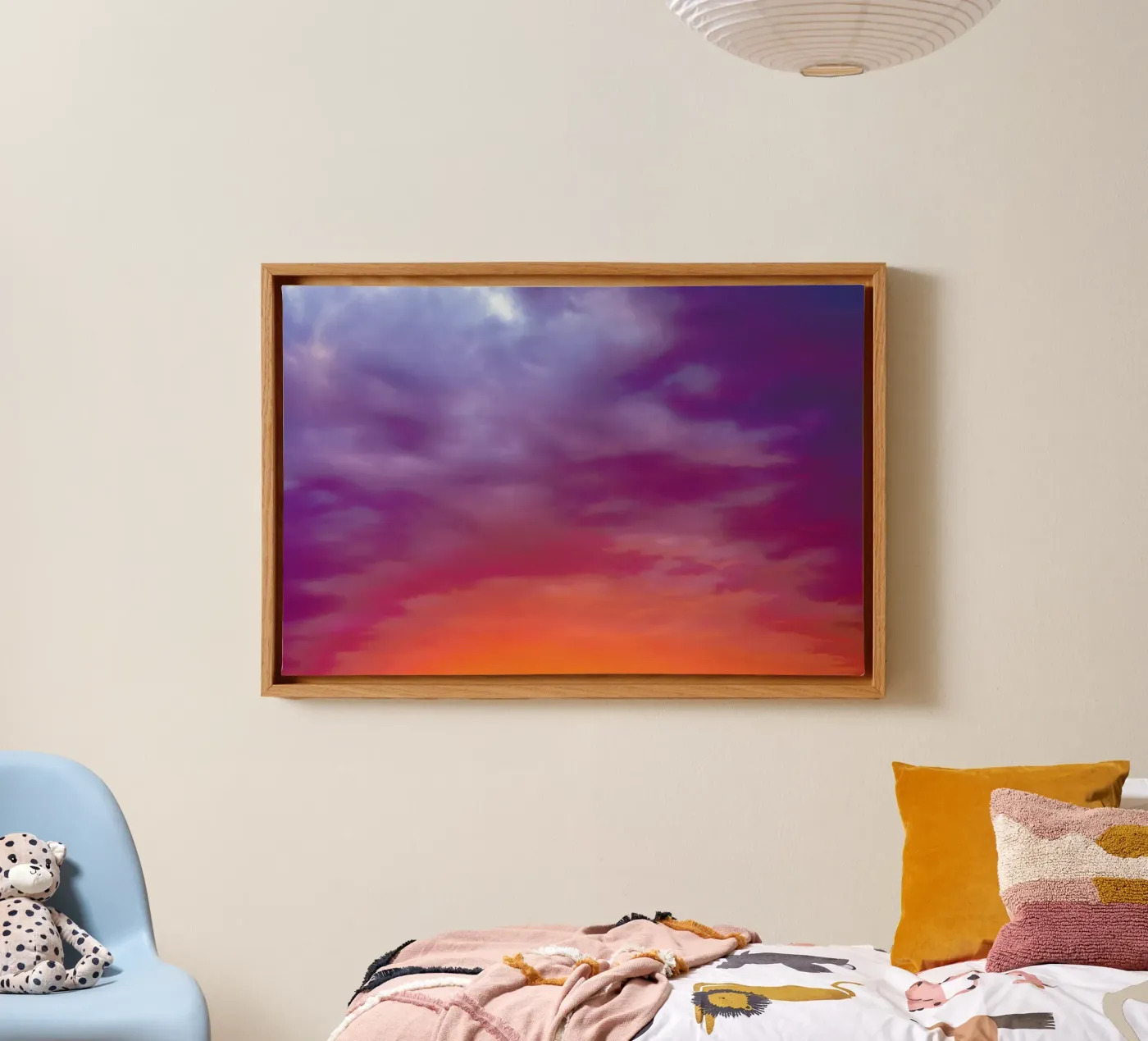 Sunset #1 canvas by Tal Paz-Fridman