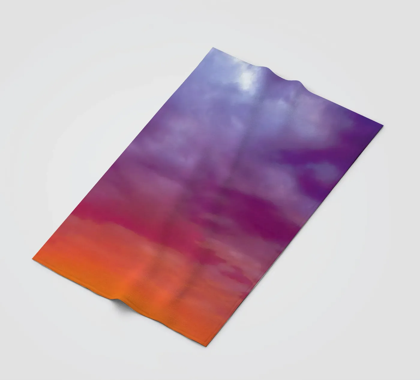 Sunset #1 Fleecedecke von Tal Paz-Fridman