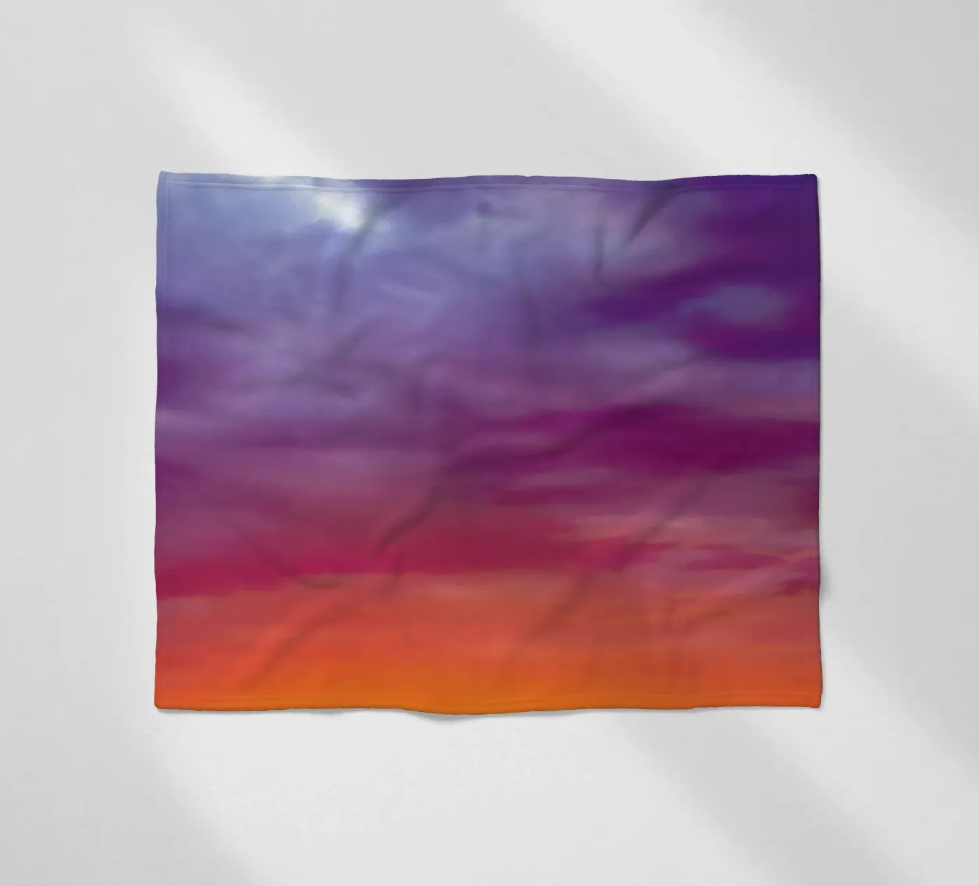 Sunset #1 Fleecedecke von Tal Paz-Fridman