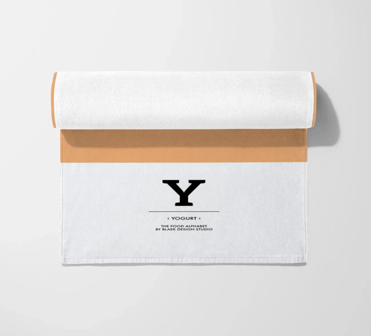 „The Food Alphabet“ - Y like Yogurt telo mare da BLAEK Design Studio