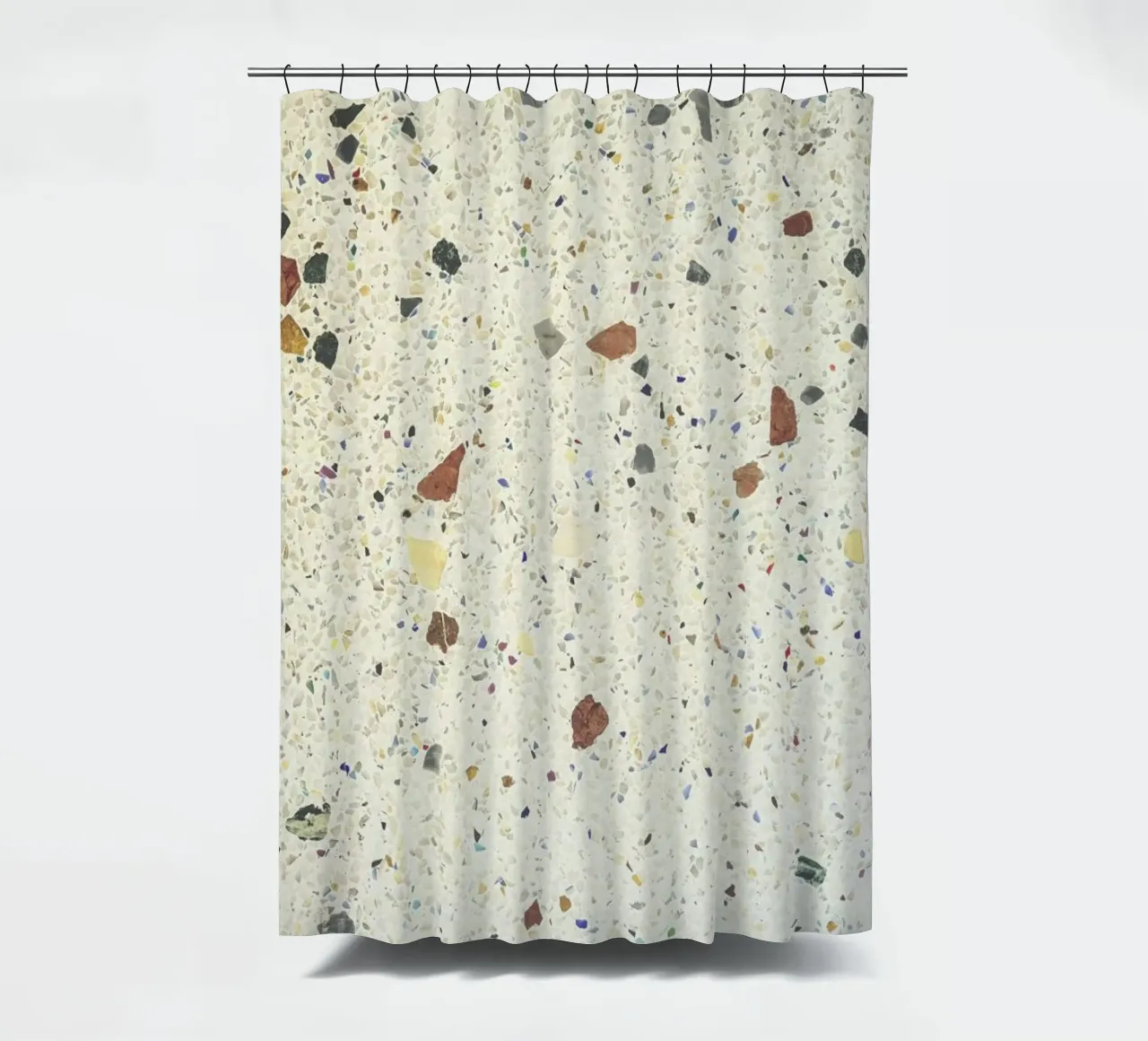 Terrazzo Duschvorhang von Shot By Clint