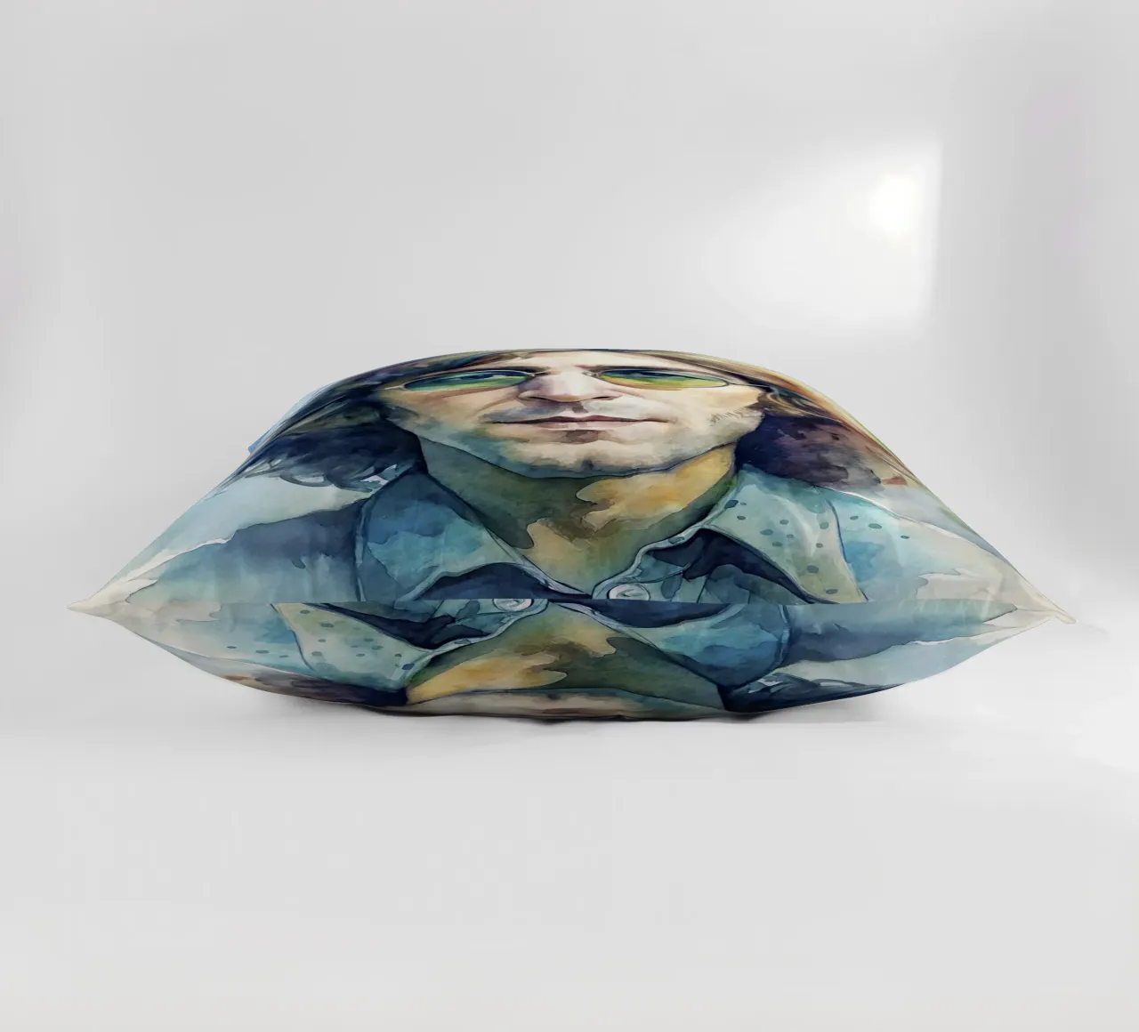 John Lennon in acquerello cuscino da ARTVI-SHOP