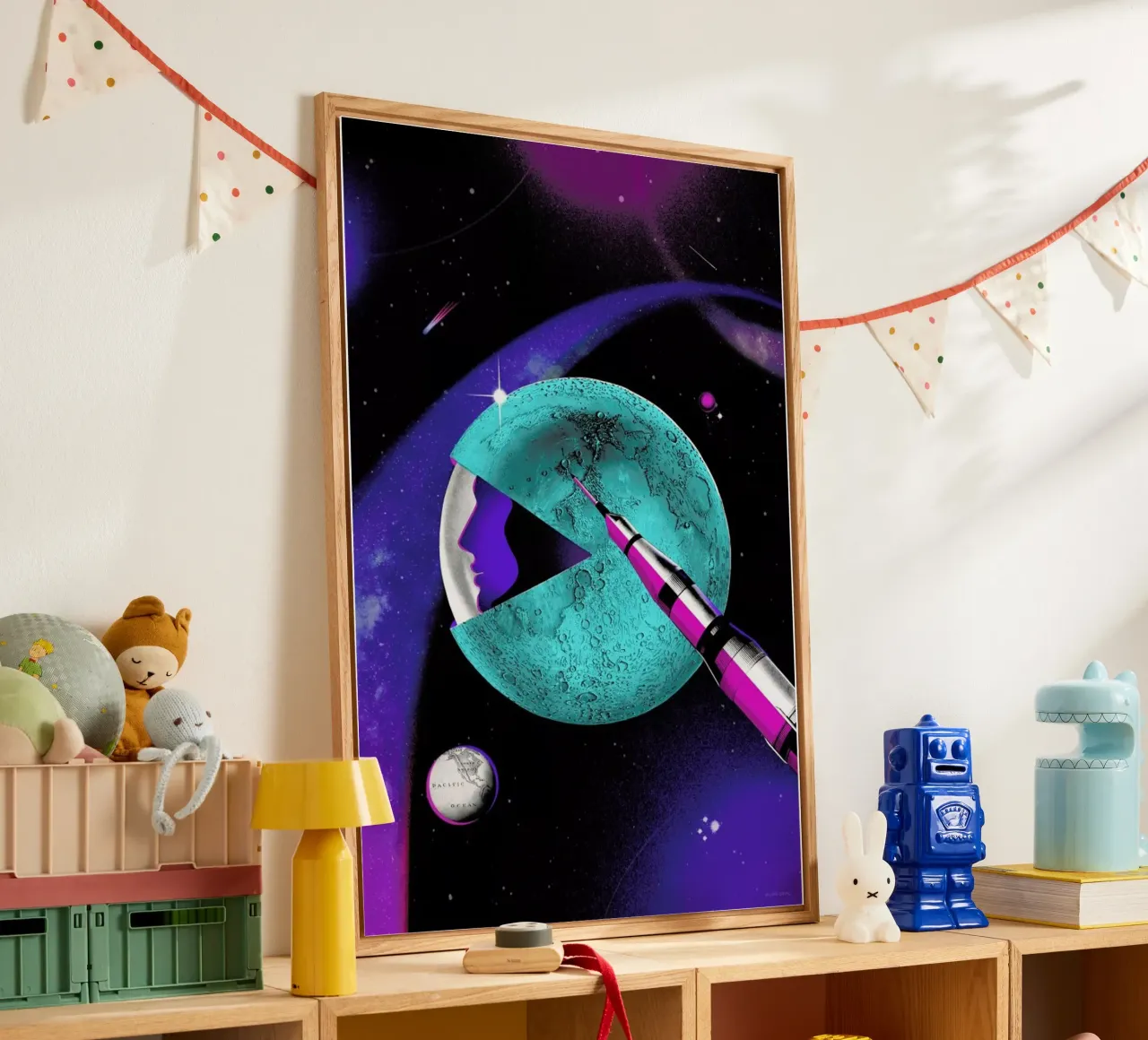 Moon Landing plexiglass da Kolorama