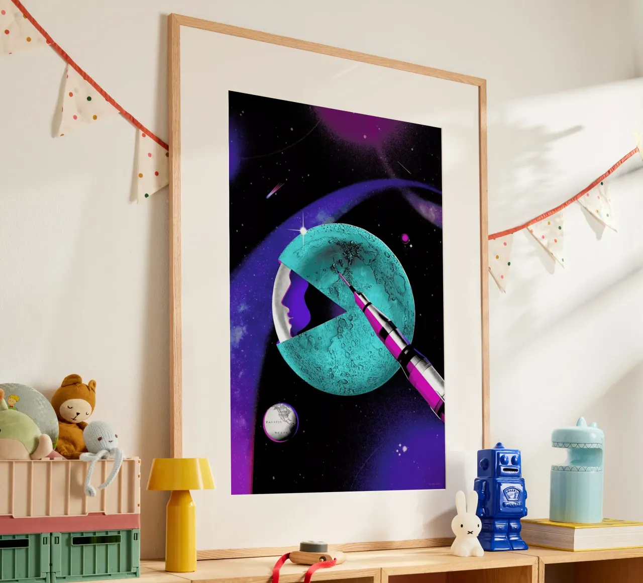 Moon Landing carta hahnemühle da Kolorama