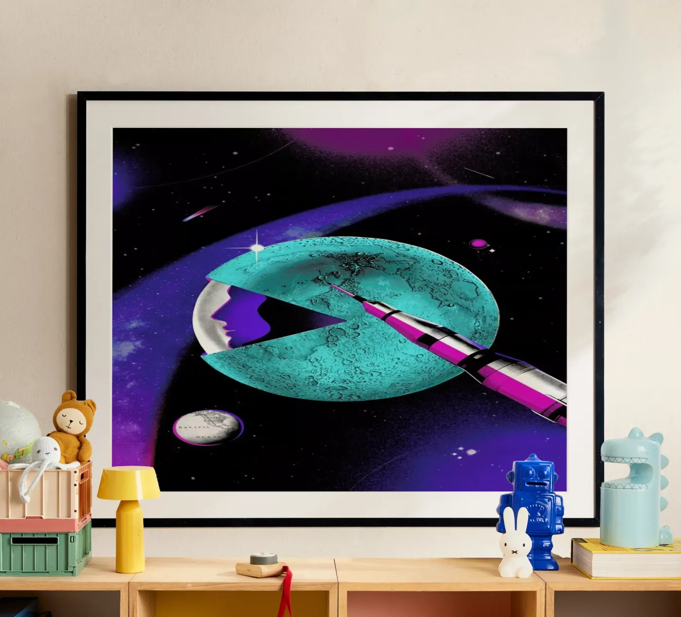 Moon Landing poster da Kolorama