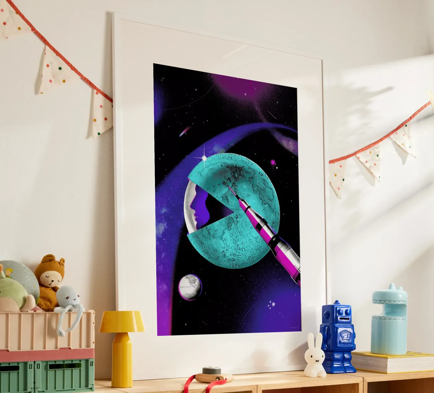 Moon Landing poster da Kolorama