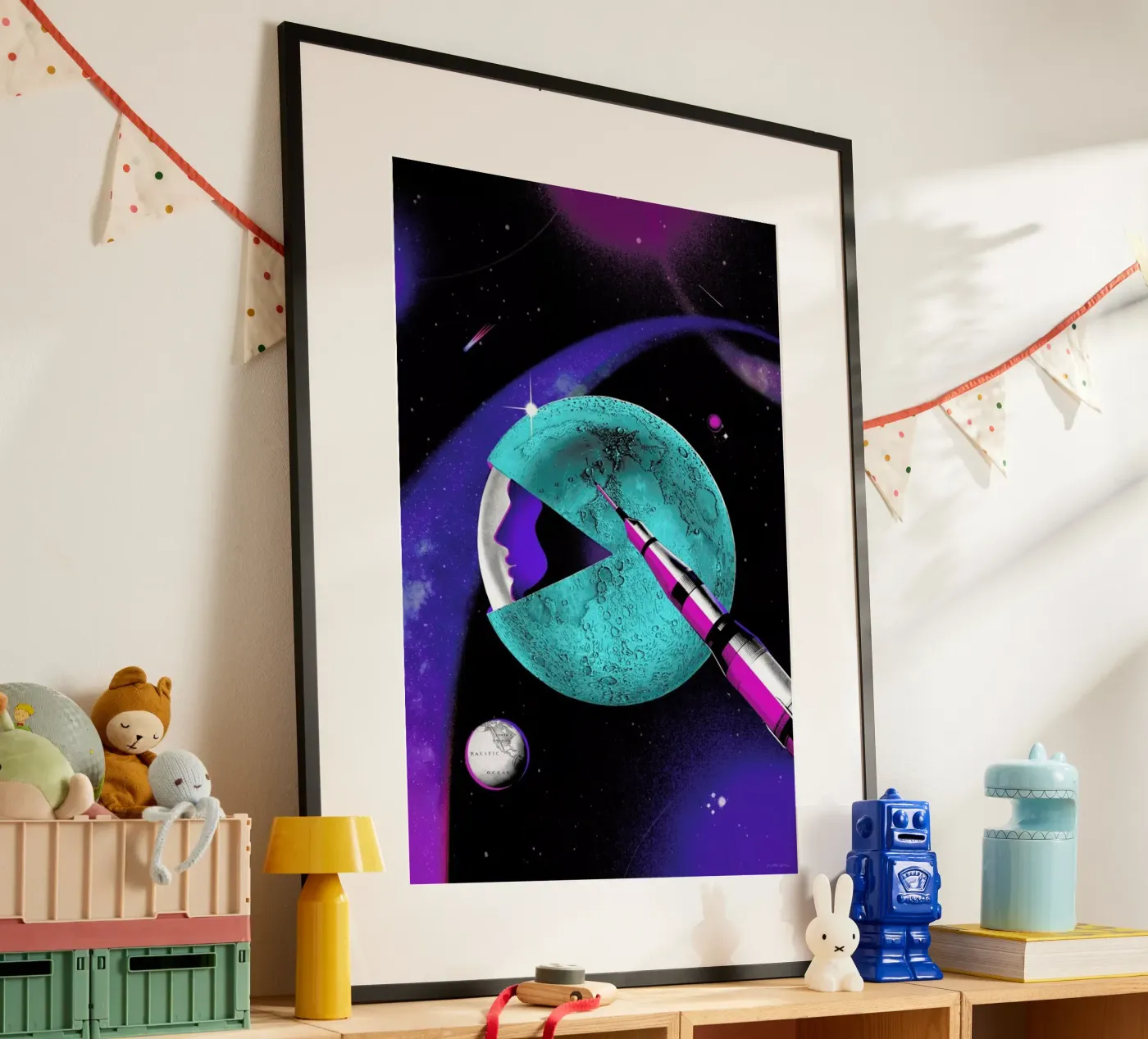 Moon Landing poster da Kolorama