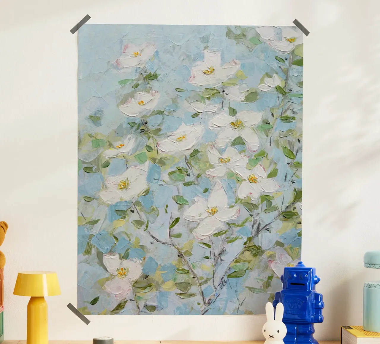 Virginia Blooms carta hahnemühle da annmariecoolick