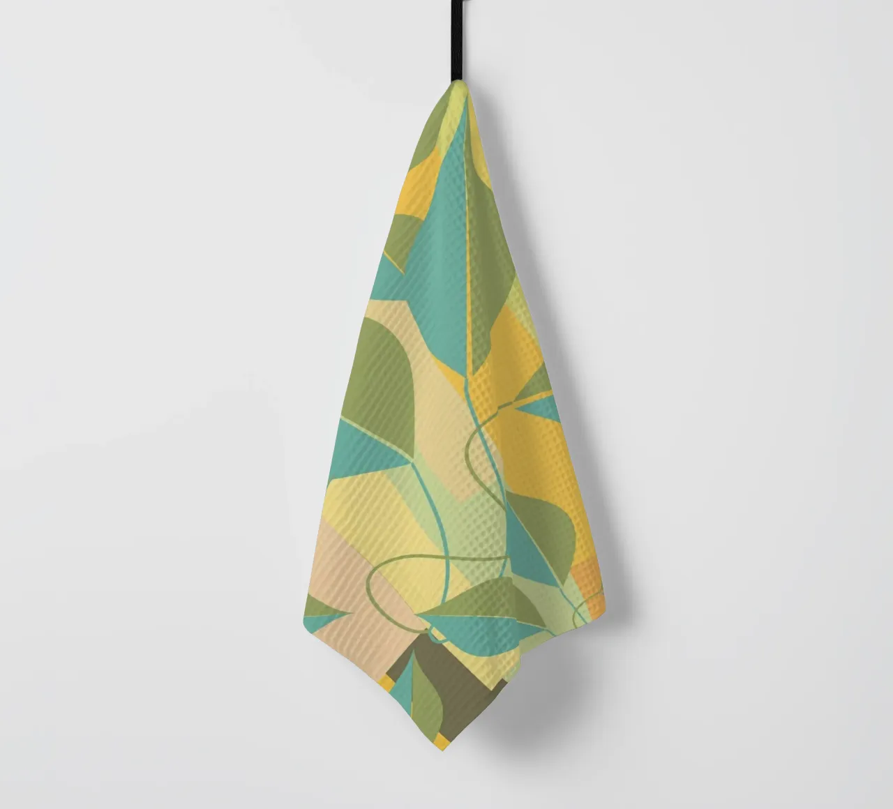 Foglie a colori canovaccio da cucina da LaylaOzPatterns