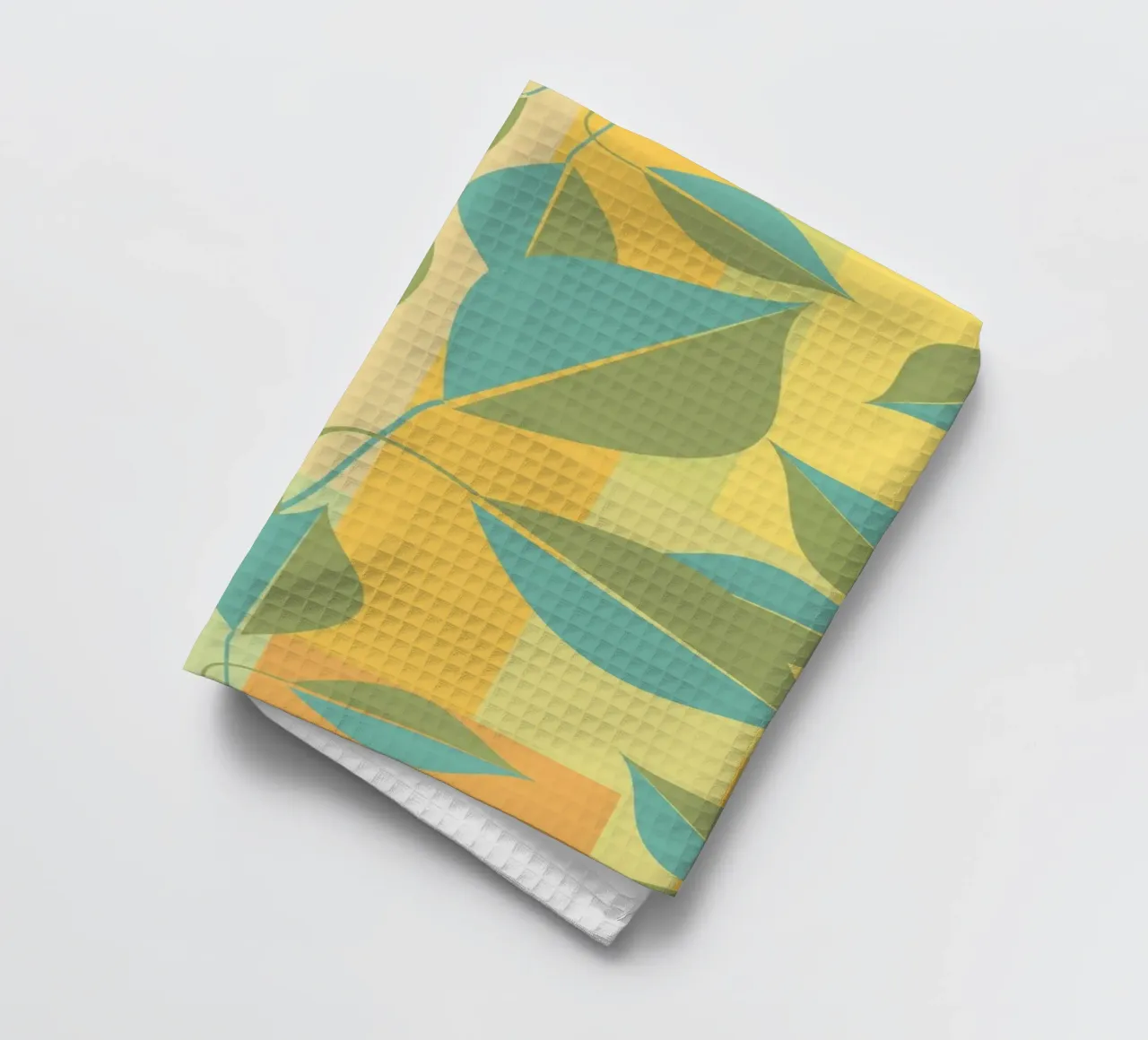 Foglie a colori canovaccio da cucina da LaylaOzPatterns