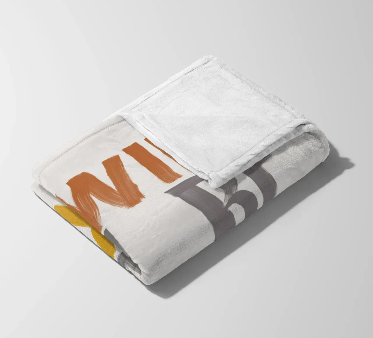 It Will All Be Okay Tipografia Design coperta in pile da THE MOTIVATED TYPE