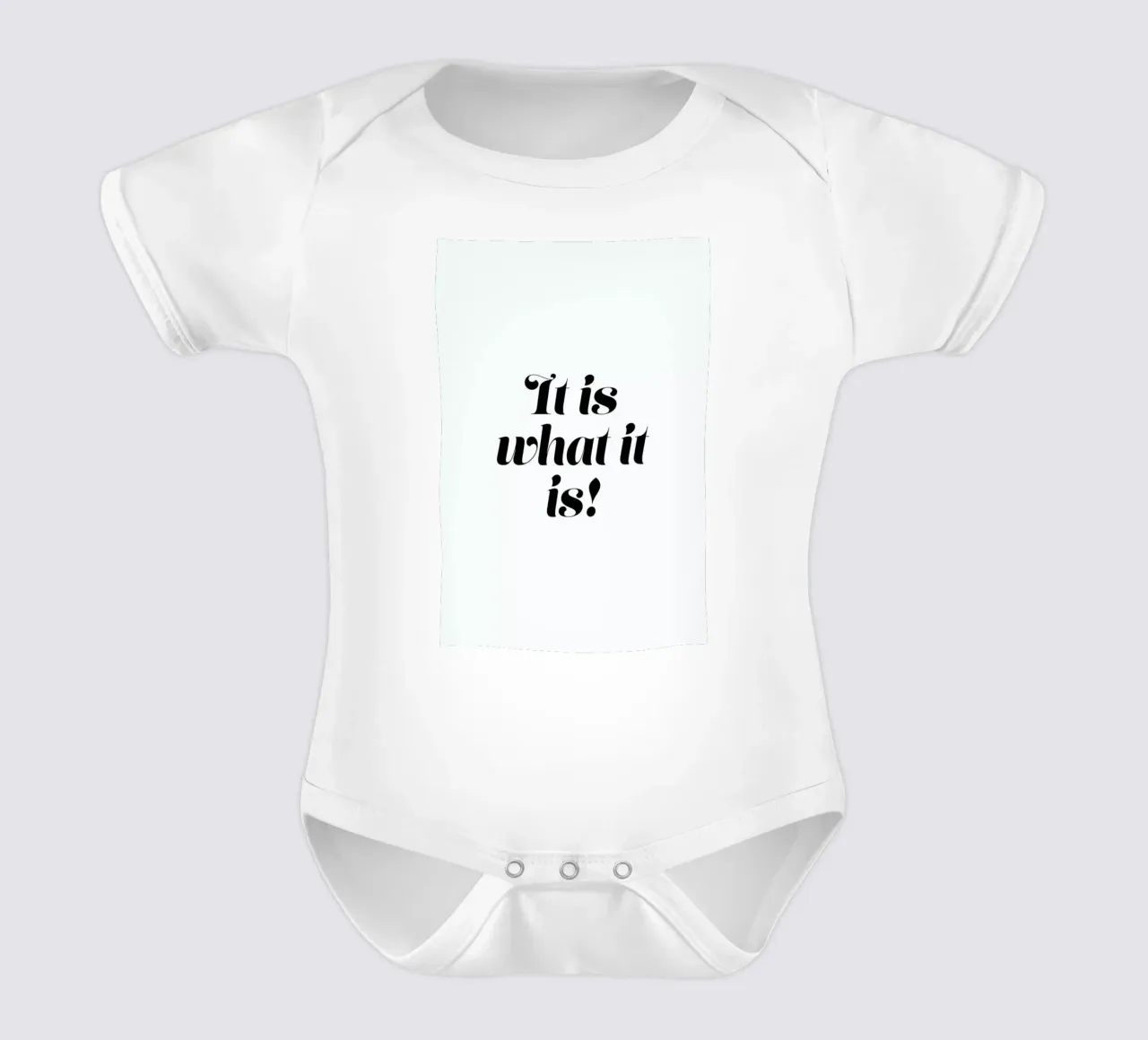 It Is What It Is body de bebé de Ayleen