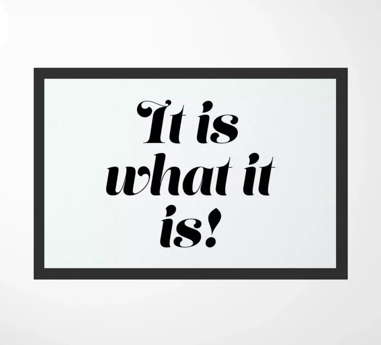 It Is What It Is zerbino da Ayleen