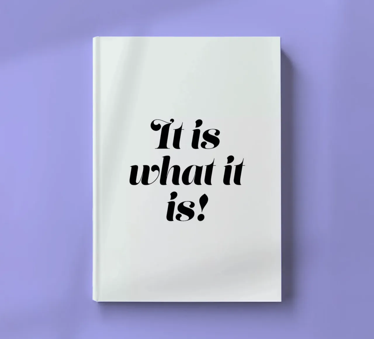 It Is What It Is notebook by Ayleen