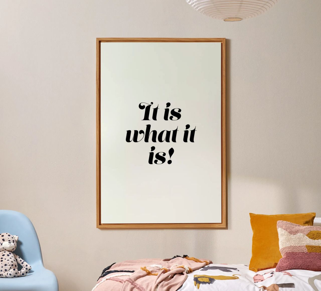 It Is What It Is alluminio dibond da Ayleen