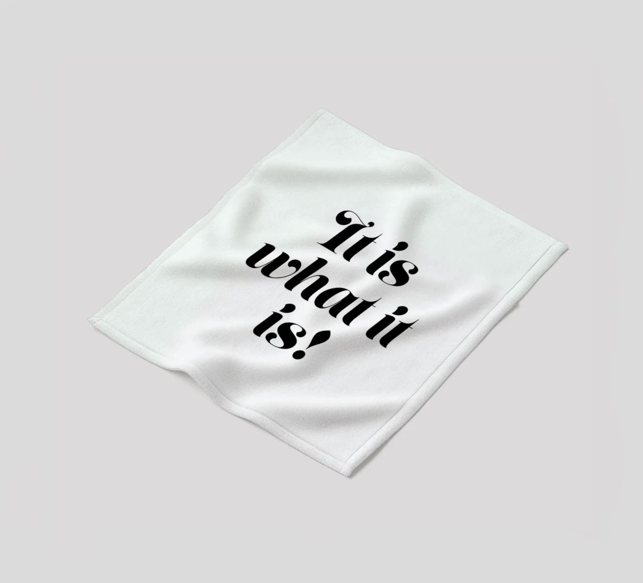 It Is What It Is coperta in pile da Ayleen