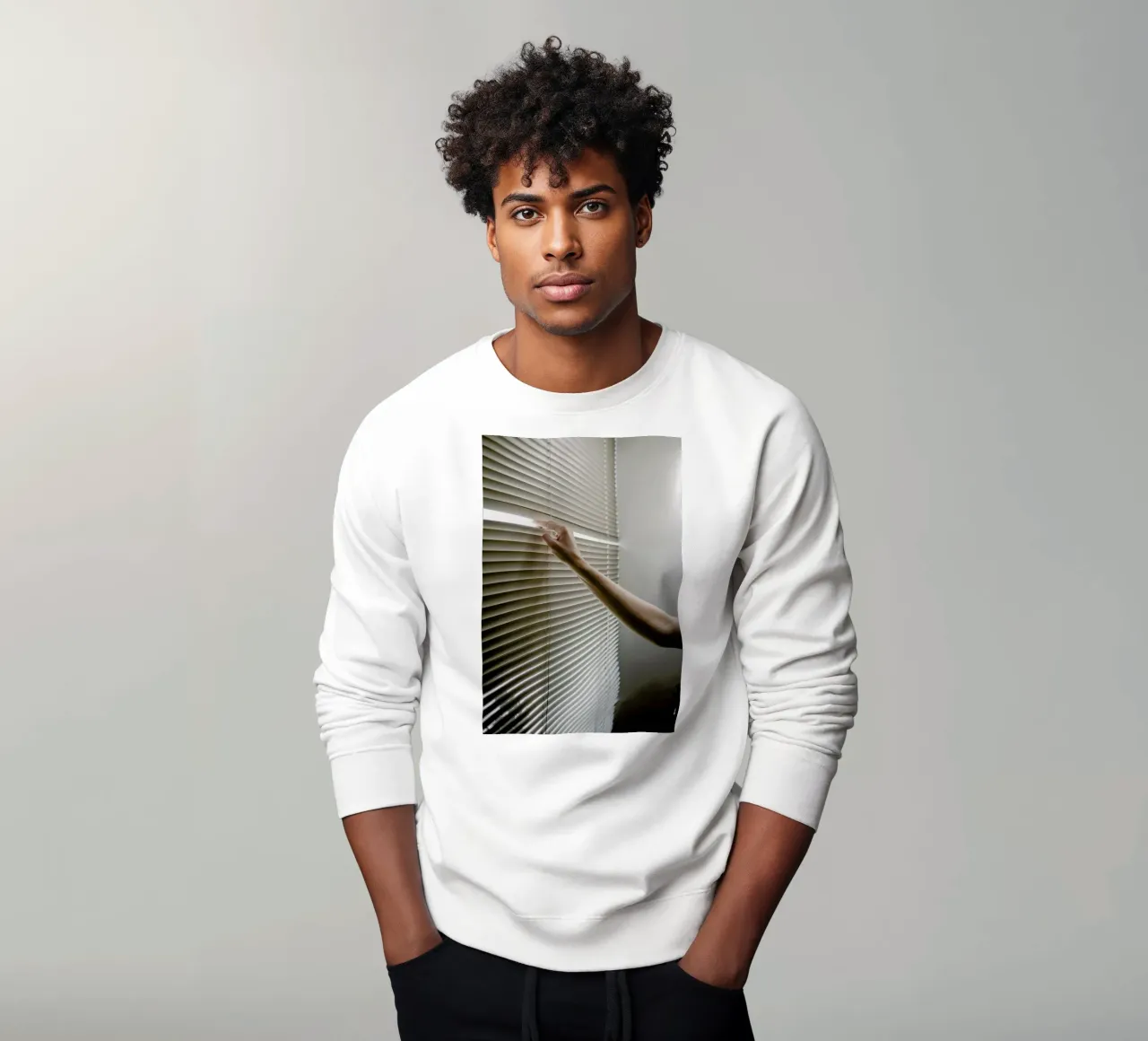 Window Blinds sudadera de Chris Abatzis