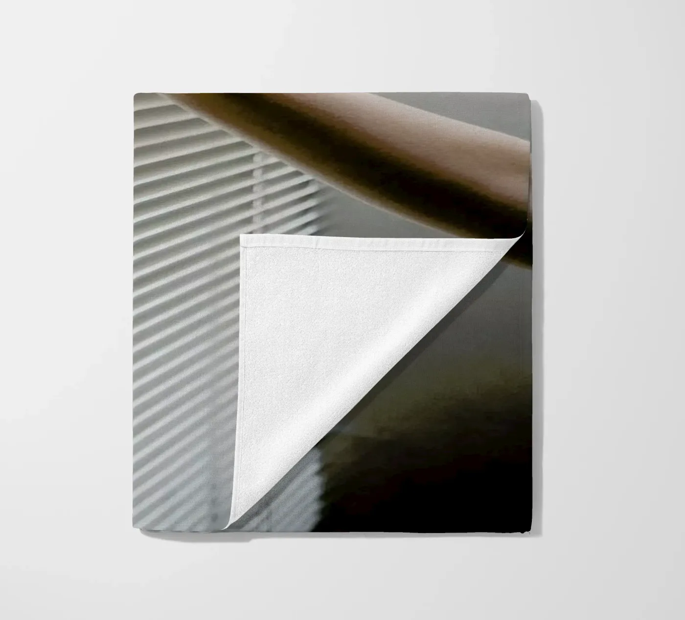 Window Blinds beach towel by Chris Abatzis