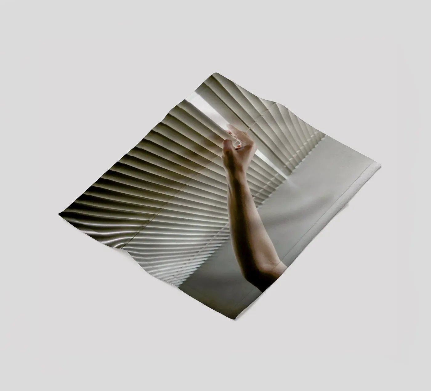 Window Blinds fleecedeken van Chris Abatzis