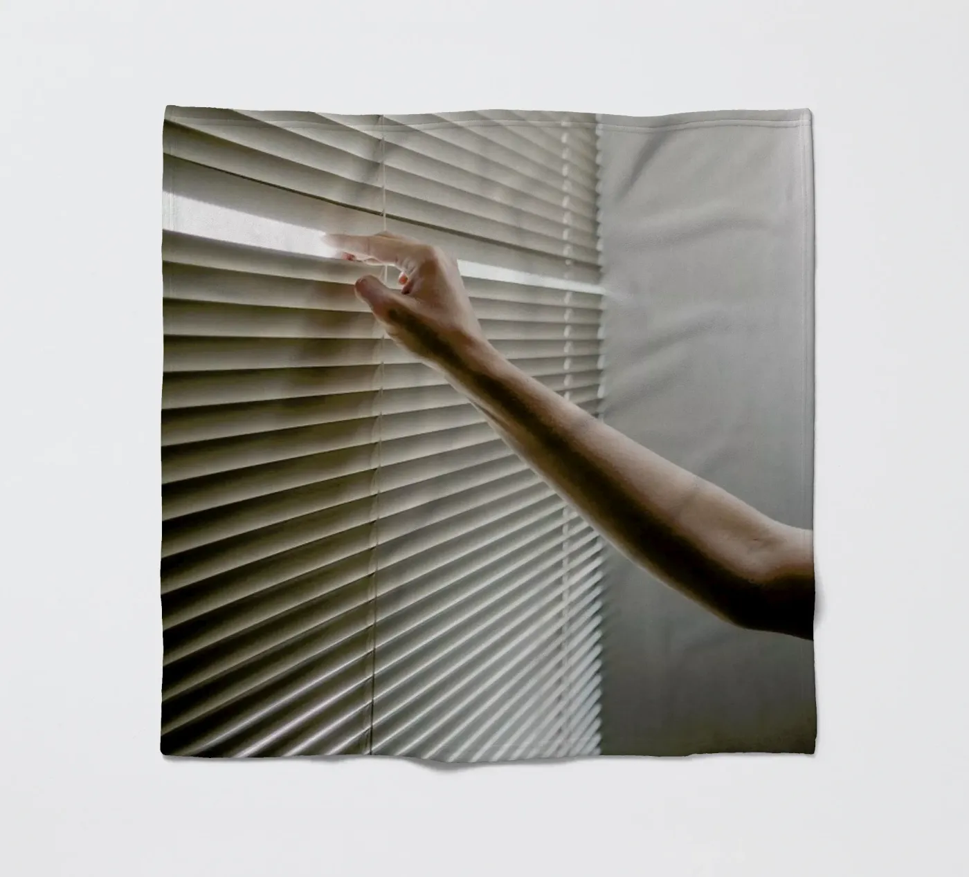 Window Blinds fleecedeken van Chris Abatzis