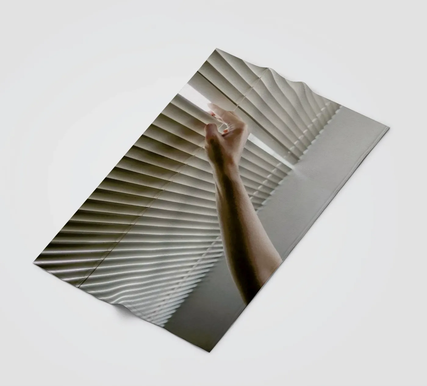 Window Blinds fleecedeken van Chris Abatzis